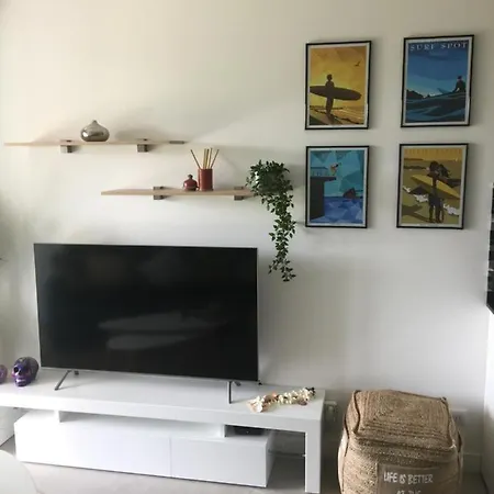 Chambre D'amour, App T2 Recent, Classe 4 Et, Jardin Et Parking Prive A 100 M Des Plages * Anglet