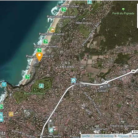 D'amour, App T2 Recent, Classe 4 Et, Jardin Et Parking Prive A 100 M Des Plages Apartament